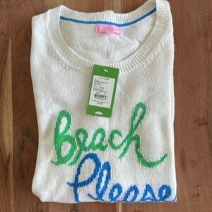 NWT Lilly Pulitzer Resort Sweater/size M